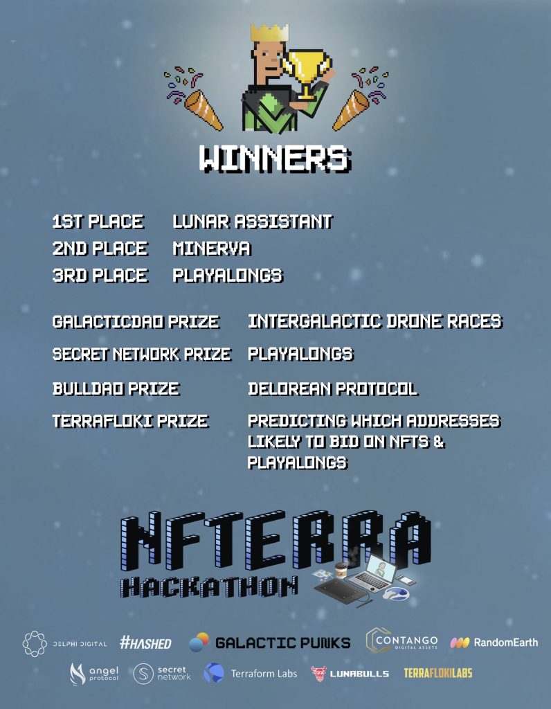 NFTerra Hackathon Winners
