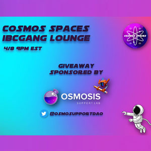 Cosmos Spaces IBC Gang Lounge