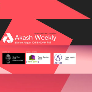 Akash Weekly with Alter and Block Pane