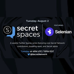 Secret Spaces with Selenian Network