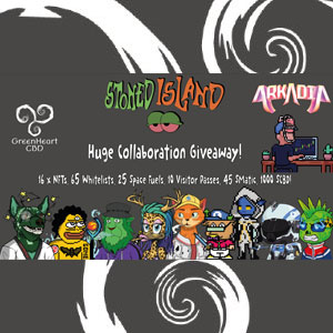 Stoned Island Giveaway and Collab Updates