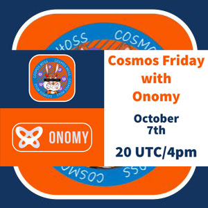 Cosmos Friday with Onomy