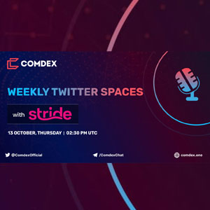 Comdex Weekly Spaces Ep 3 Stride