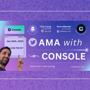 AMA with Console