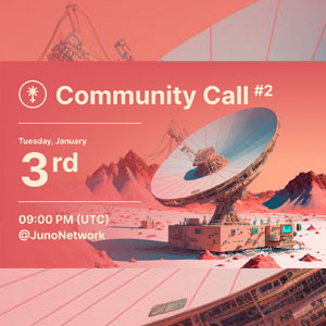 Juno Comms SubDAO Community Call 2