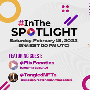 OmniFlix In the Spotlight with Flix Fanatics and Tangled NFTs