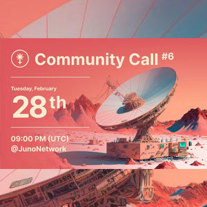 Juno Communication SubDAO Community Call 6