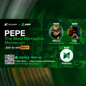 Poloniex X Pepe The Most Memeable Memecoin