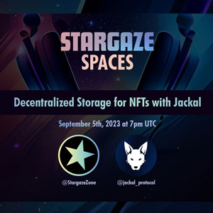Stargaze Spaces Decentralized Storage for NFTs with Jackal