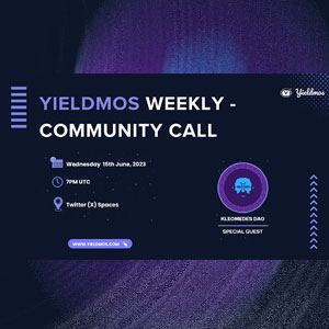 Yieldmos Community Call with Kleomedes