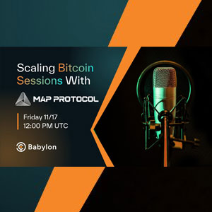 Scaling Bitcoin Sessions with Babylon and MAP Protocol
