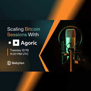 Scaling Bitcoin with Agoric