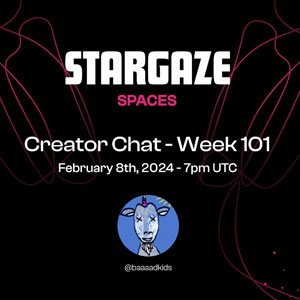 Stargaze Week 101 Creator Chat