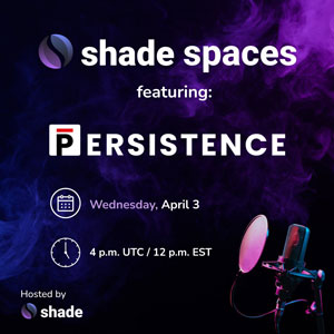 Shade Spaces X Persistence