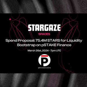 Stargaze Spaces pSTAKE spend prop