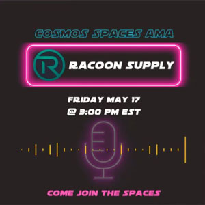 Cosmos Spaces Racoon Supply V4 Launch