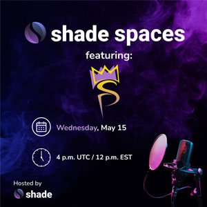 Shade Spaces with Satoshi's Palace